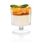 Smarty Had A Party 2 oz. Clear Round Plastic Disposable Mini Wine Glasses (480 Glasses), 480PK 2665-CASE - alternate 2